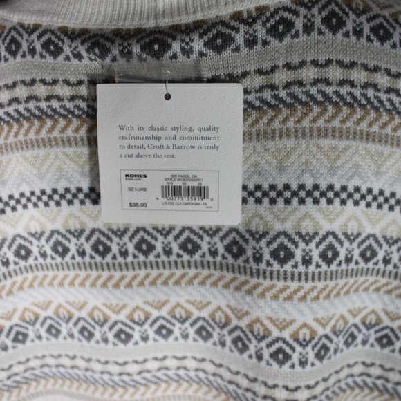 CROFT & BARROW SWEATER - Picture 5 of 5